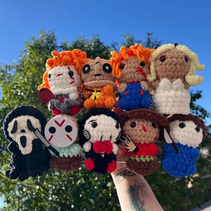 Horror Itty Bitties Crochet Pattern