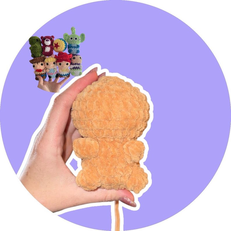 Patrón de crochet para la tripulación de Itty Bitty Story imagen 1