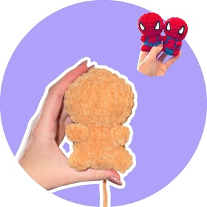 Patrón de crochet de la pequeña araña