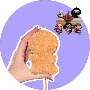 Patrón de crochet del Mago Itty Bitty y sus amigos.