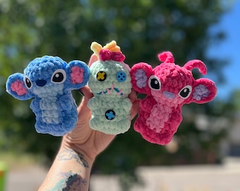 Baby Alien and Friends Crochet pattern pack.  low-sew. amigurumi