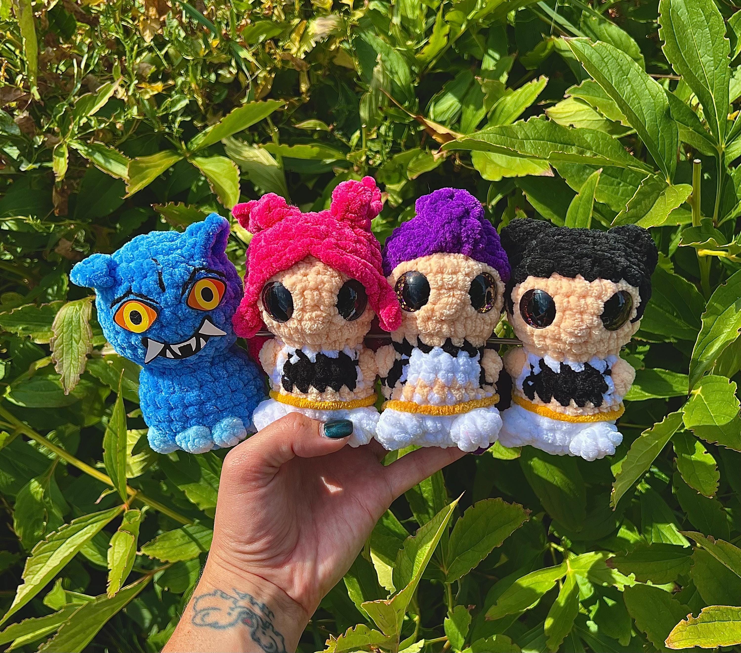 KPop stars and Derpy Tiger Crochet Pattern