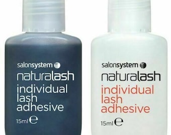 Salon System Individual Lash Adhesive Black/ Clear  15ml SPECIAL OFFERS