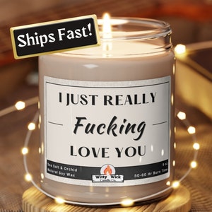 I Love You Candle, Sentimental Gifts For Girlfriend, Dating Anniversary Gifts, He&#39;s Mine, Love Candle Label, Reminders I Love You, XoXo