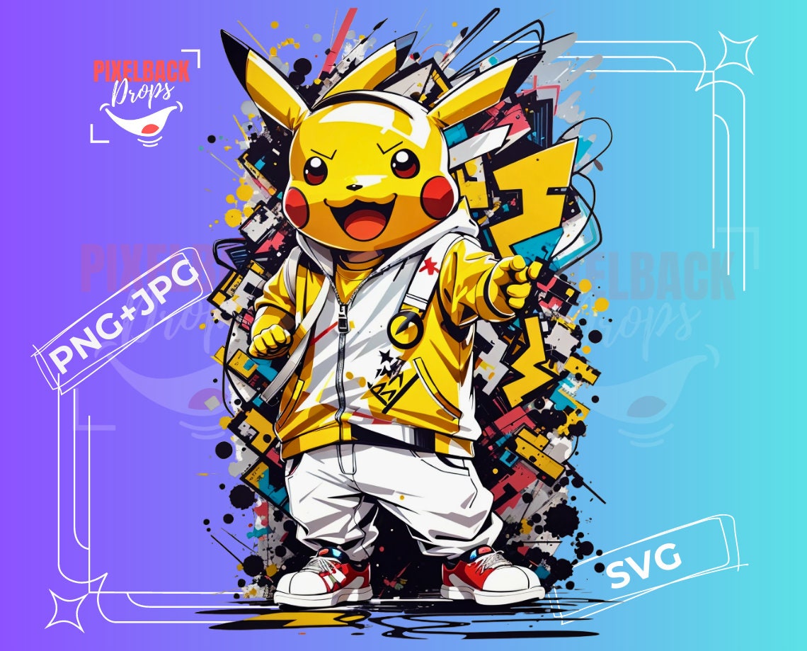 Gangster Pikachu 