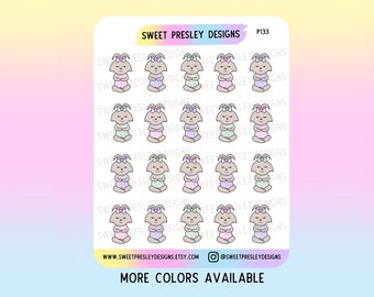 Sweet Presley Meditation Planner / Journal Stickers   P130 - P133