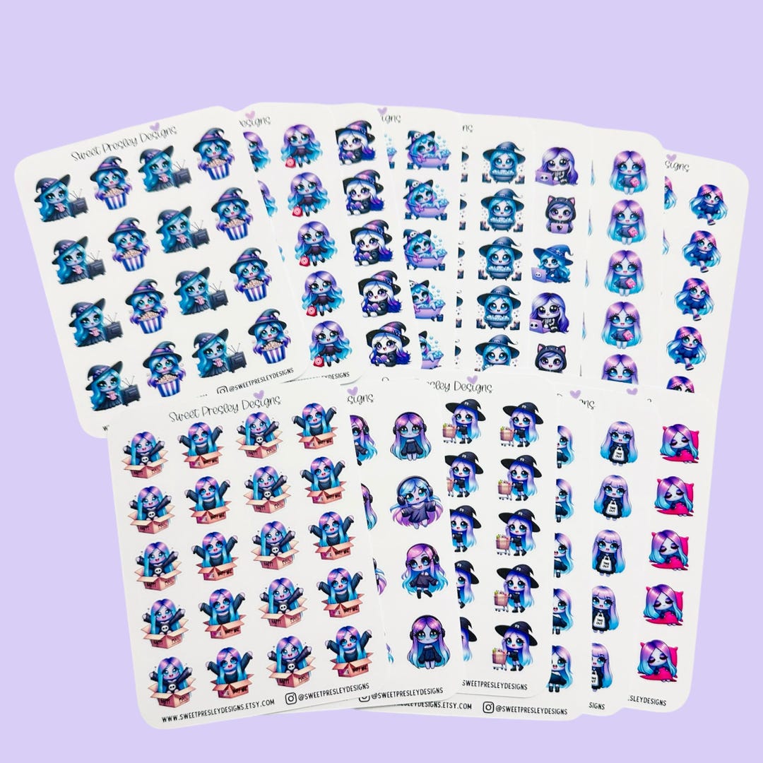 Violet Ex Sticker Violet the Voo 2.0 Deco Stickers | Planner Stickers | Take Out ...