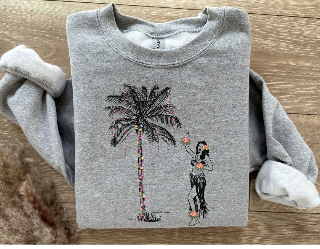 Undead Luau Hula Girl Graphic Sweatshirt main image 1