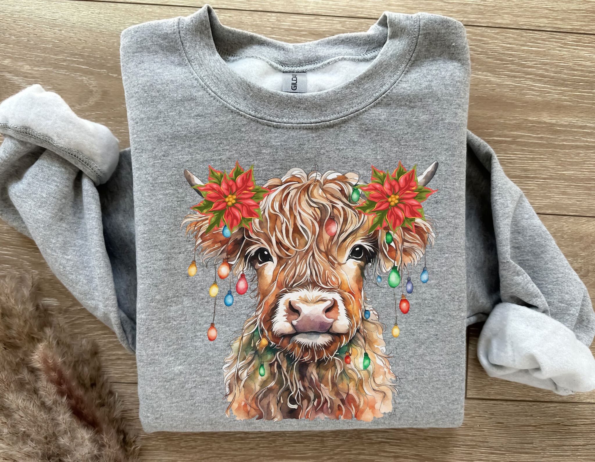 white christmas dresses Genuine Ranch Crewneck Sweatshirt – Genuine Ranch Dressing main image 0