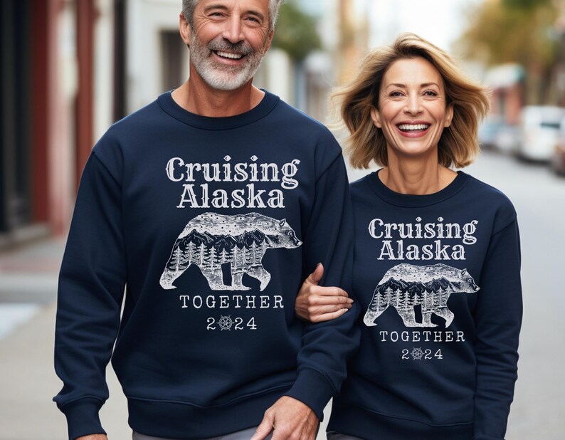 Alaska Cruise Sweatshirt, Cruising Alaska Together Shirt, Group Cruise
