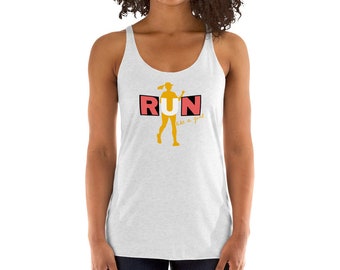 Women's Running Tank; Runner Gift; Running Shirt; Run Shirt; Gift for Runners