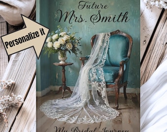 Personalized Bridal Journal: Future Mrs. Wedding Planner Keepsake
