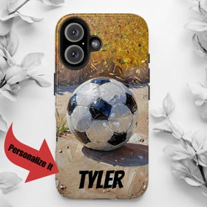 Custom Soccer Ball Phone Case: Personalized Sports Design