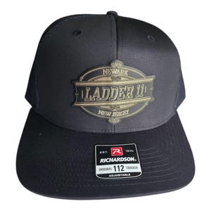 The Smoke & Oak Custom Fire Department Leather Patch Hat
