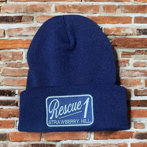 The First Due Custom Fire Department Beanie