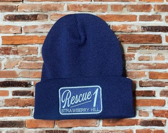 The First Due Custom Fire Department Beanie