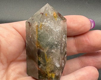 Garden Quartz Tower, Garden Quartz Point, Lodalite Quartz, Lodalite Inclusion Quartz