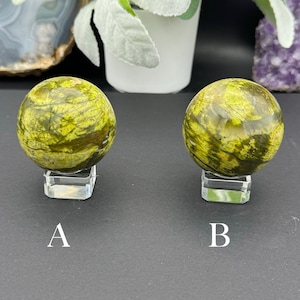 Green Opal Sphere - You Choose!