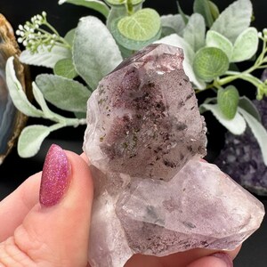 Rare Amethyst With Epidote Inclusions From China - Etsy
