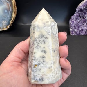 Dendritic Opal Tower - Generator - Altar Decor