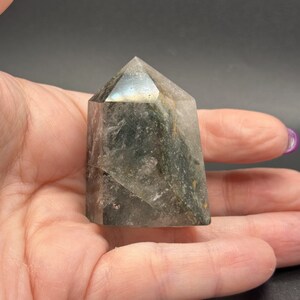 Garden Quartz Tower, Garden Quartz Point, Lodalite Quartz, Lodalite Inclusion Quartz