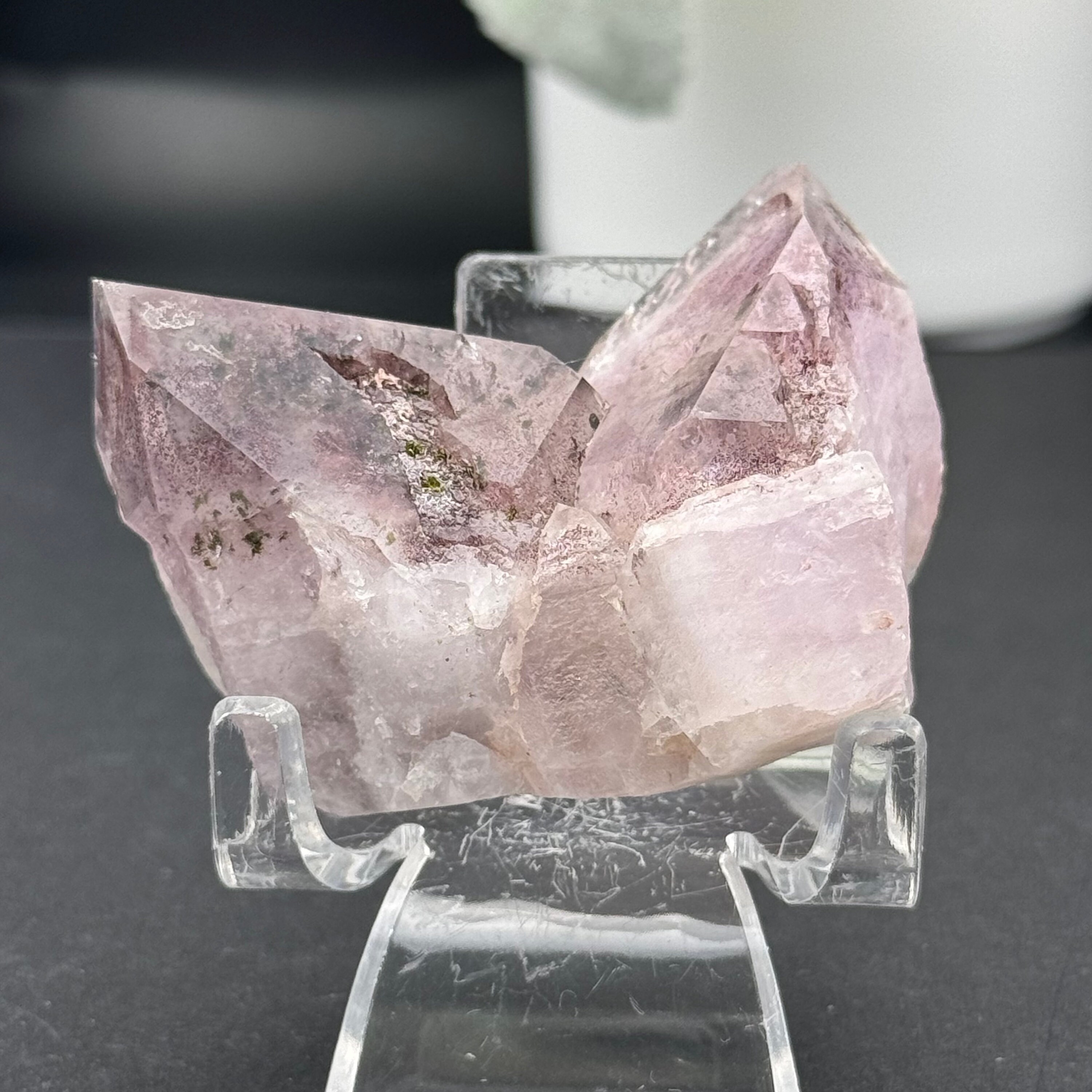 Rare Amethyst With Epidote Inclusions From China - Etsy