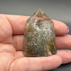 Garden Quartz Tower, Garden Quartz Point, Lodalite Quartz, Lodalite Inclusion Quartz