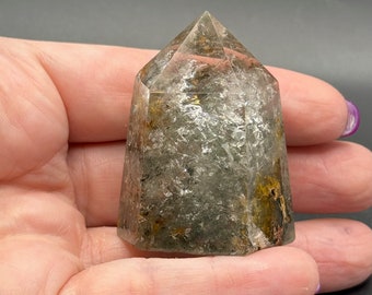 Garden Quartz Tower, Garden Quartz Point, Lodalite Quartz, Lodalite Inclusion Quartz