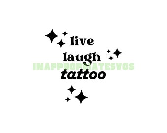 Live Love Tattoo SVG