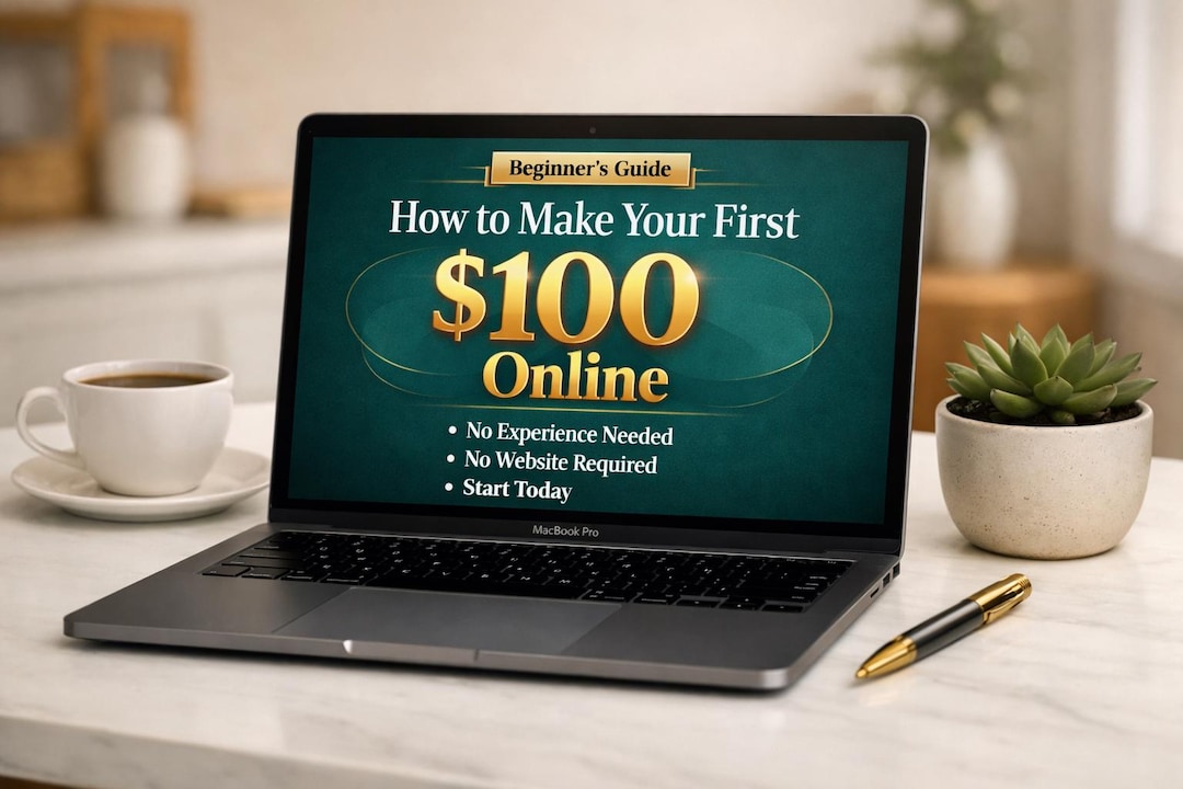 How to Make Your First 100 Dollars Online | Beginner Money Guide PDF ...