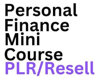 Corso di finanza personale, prodotto PLR, corso rivendibile, finanza personale