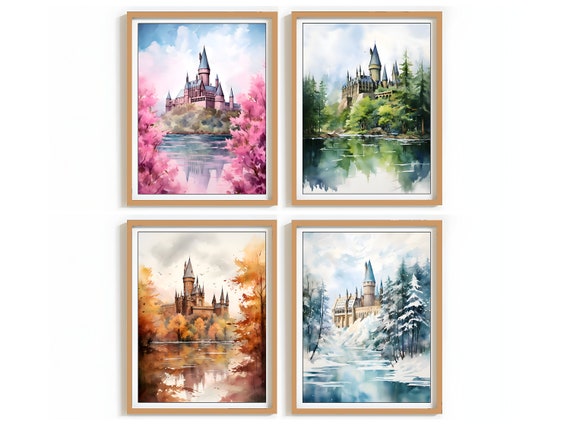 Hogwarts Four Prints -  Israel