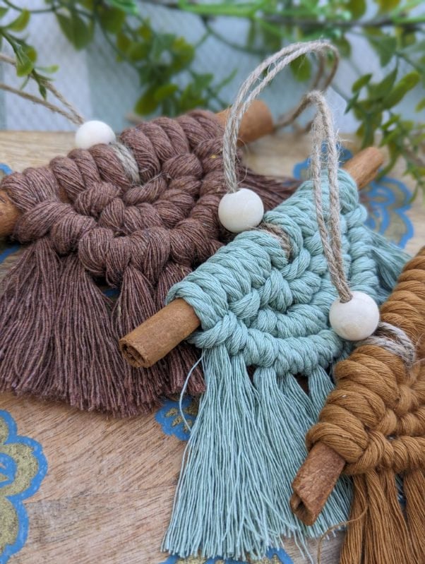 Wholesale DIY Macrame Cinnamon stick Kit