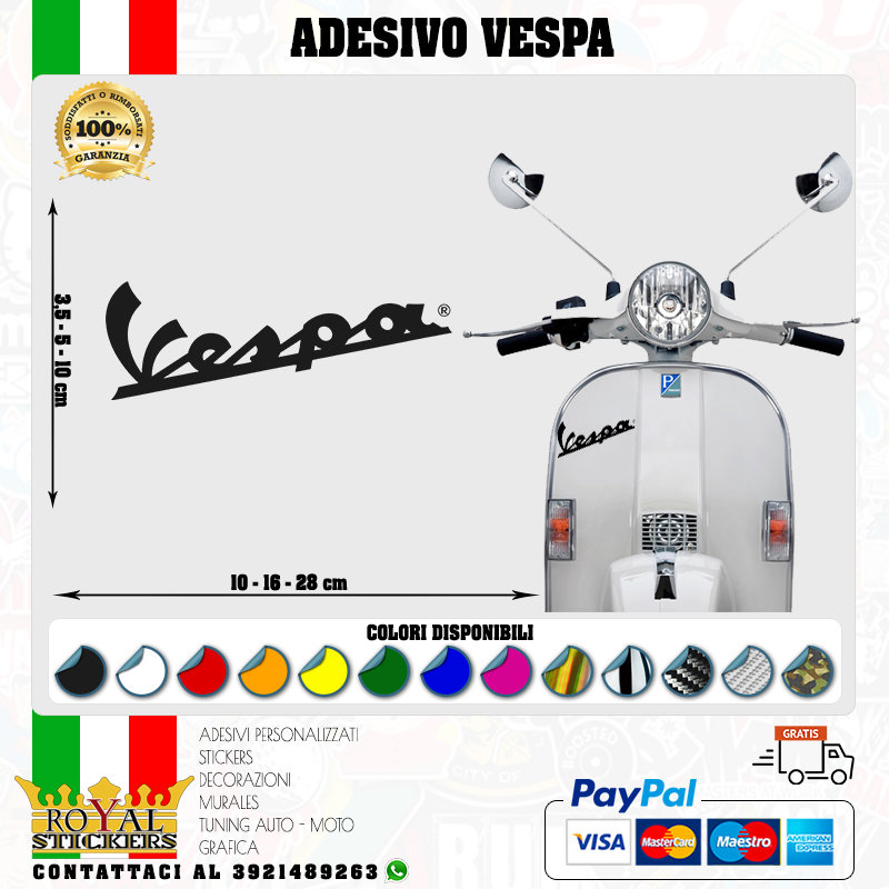 Vespa Sticker 