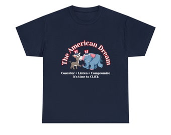 Camiseta patriótica de EE. UU. del sueño americano