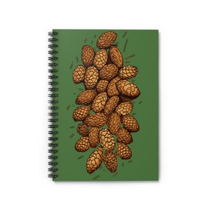 Pine Cone Bunch: Nature Inspired Spiral Notebook - Ruled Line | FERN Goods Co.