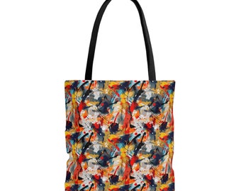 Abstract Dreamscape: Stylish Tote Bag with Intriguing All-Over Pattern | FERN Goods Co.