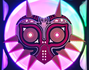 Nintendo Legend of Zelda Majora’s Mask Skull Kid Custom 3D Printed Artisan Gaming Computer Fan Grill