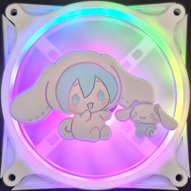 Miku Computer Fan Miku Pc Case - Etsy