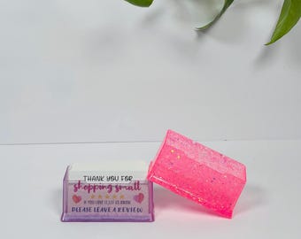 Custom Card Holder, Custom Glitter Card Holder, Business card holder