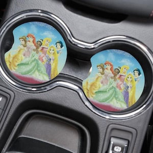 Princess Car Coasters