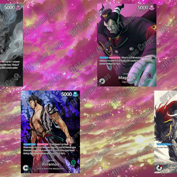 One Piece Tcg Leader Custom - Etsy