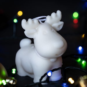 Reindeer Candle – Christmas Reindeer Candle, Holiday Decor, Festive Soy Wax Candle, Unique Christmas Gift, Handcrafted Christmas Decor