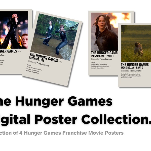 The Hunger Games Digital Poster Collection | Digital Film Collection | The Hunger Games | Movie Posters | Digital Movie Posters