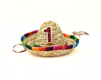 First Birthday Fiesta Sombrero | 1st Birthday Boy Sombrero | Mini Sombrero | Mexican Birthday Sombrero | Mexican Birthday | 1st Fiesta