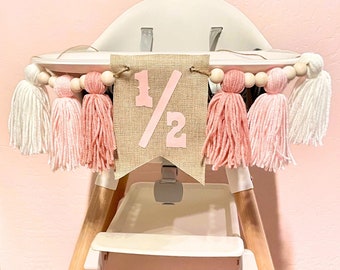 Half Birthday High Chair Banner | Cowgirl Half Birthday | Western Half Birthday Girl | Cowgirl Birthday | Cowboy Birthday | Cowgirl Outfit