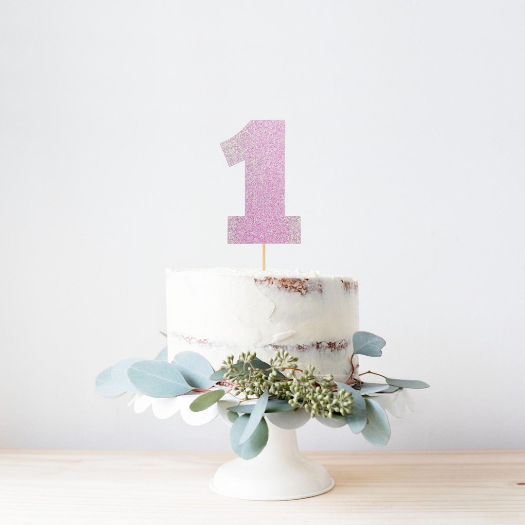 First Birthday Cake Topper 1st Birthday Girl Cake Topper Iridescent — free download