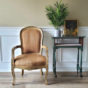 Golden French Louis XV Chair