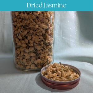 1 oz. Dried Jasmine Flowers | Aromatherapy, Herbal Tea, Bath Soak, Natural Air Freshener, Rituals, Spellwork