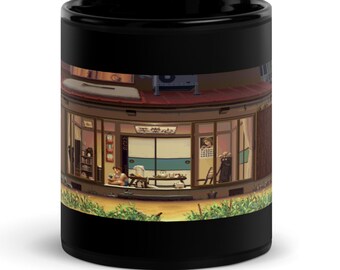 Street Fighter Alpha 2 Sakura Stage 11oz Mug